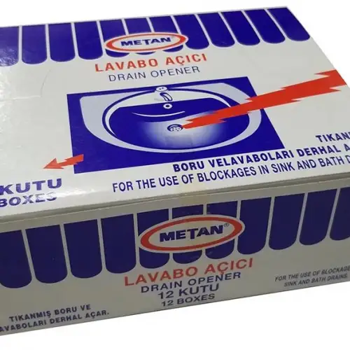 Metan Lavabo Açıcı 12 Adetli