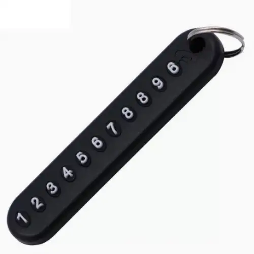 Mini Anahtarlık, Çanta, Araba İçin Çok Amaçlı Numaratör