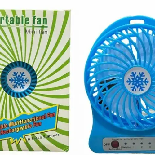 Mini Masa Fanı Mini Masaüstü Fan Şarjlı Egonex