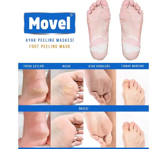 Movel Peeling Çorabı Ayak Bakım Maskesi