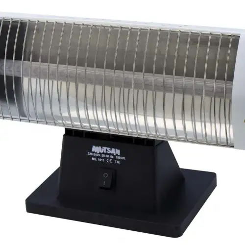 Mupa Ms 1011 1500 W Kalın Camlı Elektrikli Isıtıcı