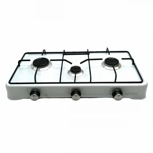 Orevo ( 3lü ) ( Doğalgazlı & Beyaz & N.g ) Emaye Set Üstü Ocak*1