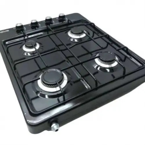 Orevo Or-204 ( 4lü ) ( N.g & Doğalgazlı & Siyah ) Emaye Set Üstü Ocak*1