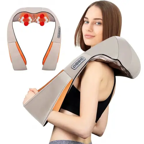 Ovmalı Ve Isıtmalı Boyun Masaj Aleti