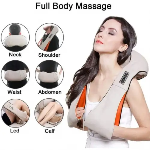 Ovmalı Ve Isıtmalı Boyun Masaj Aleti