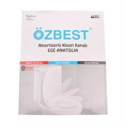 Özbest Ege ( Amortisörlü ) Klozet Kapak Anatolıa*10