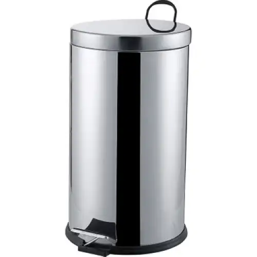 Pedallı-709 ( 16lt ) Krom Metal Çöp Kovası 709*4