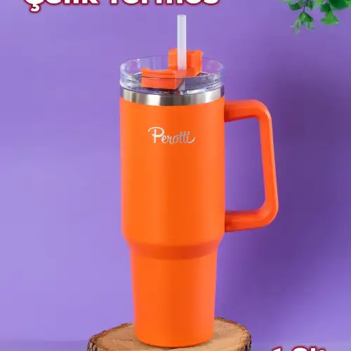 Perotti Colte V2 Paslanmaz Çelik Sporcu Termos Bardak Matara 1,2 Lt