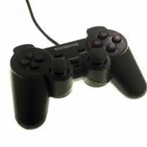 Platoon Pl-2596 ( Kablolu ) ( Ps2 Modeli ) Game Joypad Pc Siyah Analog Oyun Kolu*60