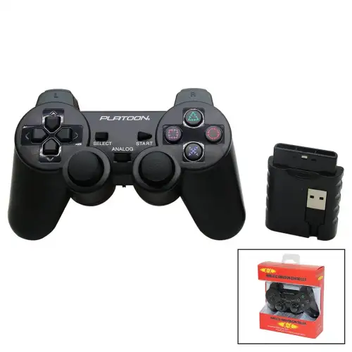 Platoon Pl-2860 ( 6ın1 ) ( Wıreless ) ( Ps3 Modeli ) Analog Oyun Kolu Vıbratıon Controller*50