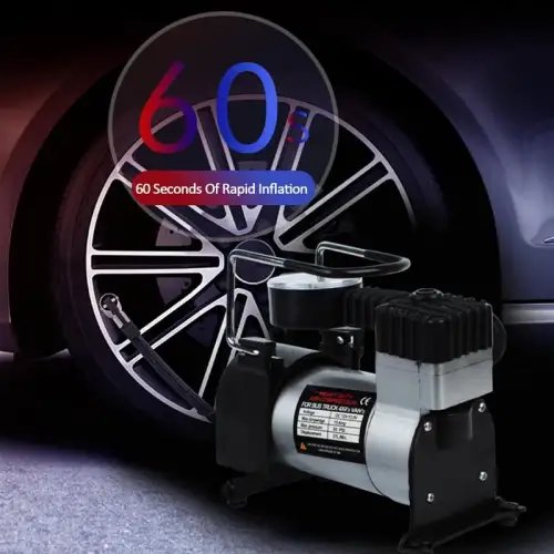 Profesyonel Metal Oto Araç Hava Kompresörü 12v