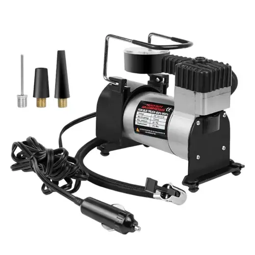 Profesyonel Metal Oto Araç Hava Kompresörü 12v