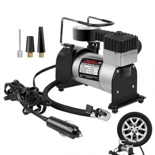 Profesyonel Metal Oto Araç Hava Kompresörü 12v