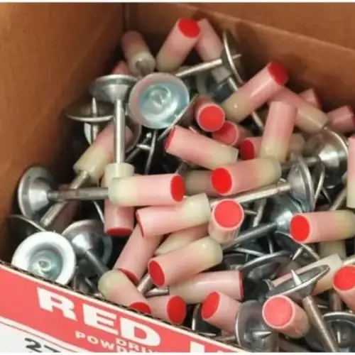 Pul Başlı Barutlu Çivi (100 Adet)