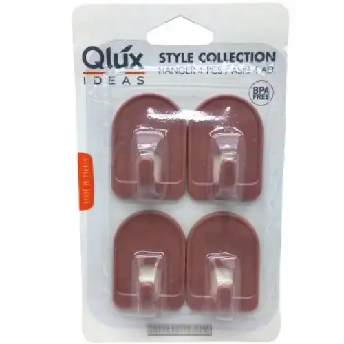 Qlux L-00136 ( 4pcs ) ( Kubbeli ) Yapışkan Askı*80