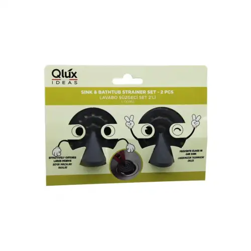 QLUX L-00962 ( 2PCS ) LAVABO SÜZGEÇ SET*40
