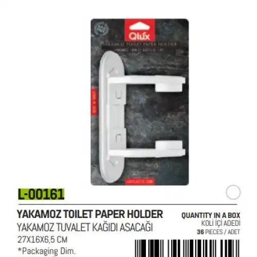 Qlux L-161 Yakamoz Wc Kağıtlık*36