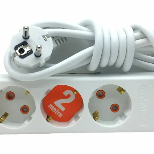 Rı-tech 3lü 2mt.uzatma Kablo Grup Priz*12