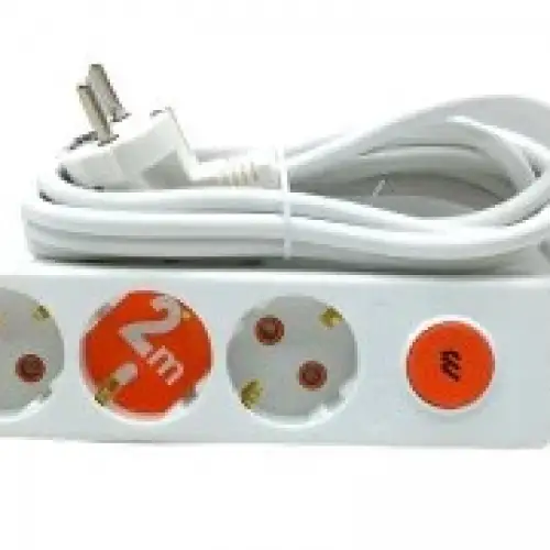 Rı-tech 3lü Anahtarlı 2mt.uzatma Kablo Grup Priz*12