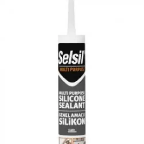 Selsil ( Siyah ) Üniversal Silikon 280 Gr*25=k