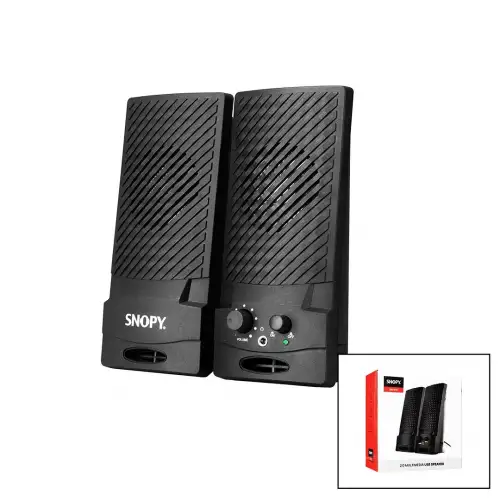 Snopy Sn-510 Usb 2.0 Multimedya 1+1 Hoparlör Speaker Set 4w*40