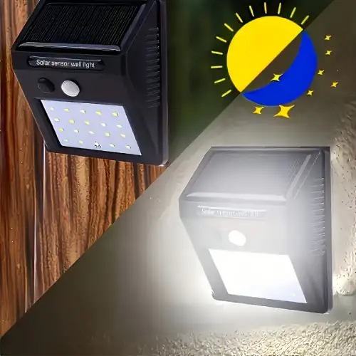 Solar Light Güneş Enerjili 20 Ledli Bahçe Aydınlatma