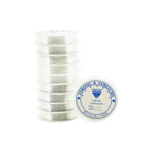 Strong & Stretchy ( Size:0.40 ) ( Şeffaf & Klasik ) Misina İpi*10x100
