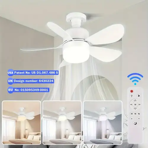 Tavan Tipi Vantilatör Led