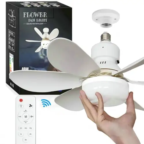 Tavan Vantilatörü Led Aydınlatmalı 3 İn 1 Vantilatör / Led Işık / Sivrisinek Kovar