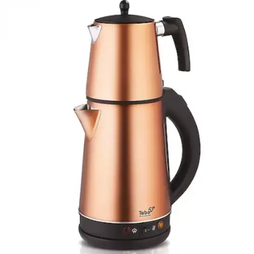 Teba Th-334 Cm 1500 W Çelik 1.8 Lt Elektrikli Çay Makinesi Rose