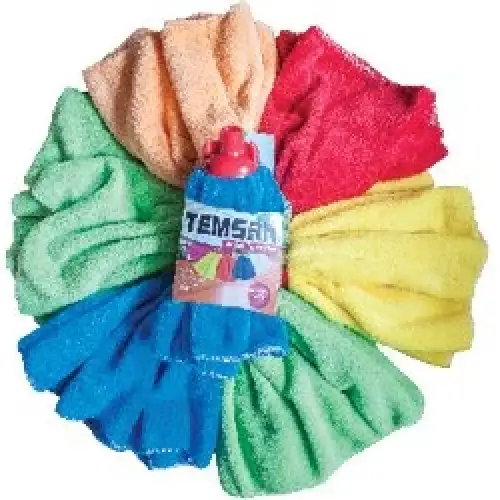 Temsan Tm-076 Mikrofiber Havlu Mop Welsoft Kartelalı*60