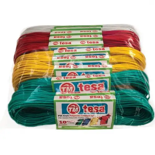 Tesa Temsan Tm-010 ( Çelik ) ( 10mt ) Çamaşır İpi*12x10