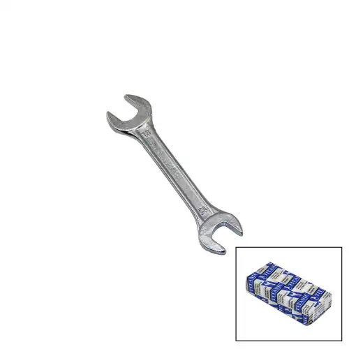 Tıtanıc Tools Doe Spanner Code-21 ( 12x13mm ) Açık Anahtar ( Drop Forged ) ( Double Open End Spaıner )*12x40