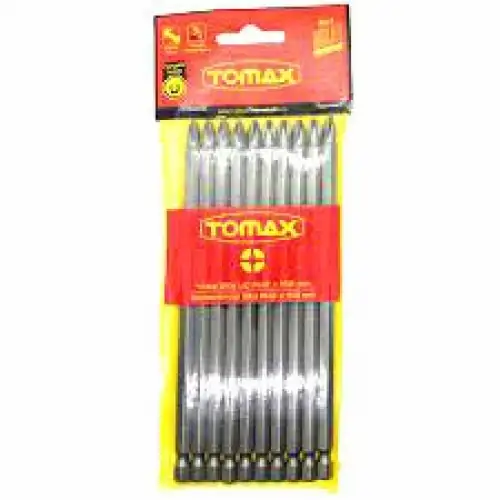 Tomax Ph2 X 100mm Yıldız Uçlu Bits*10x25