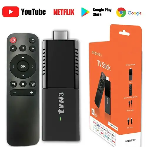 Tvr3 Box S Tv Stick Android Box 4k Android 13 Sürüm 2gb Ram 16gb Hafıza Wifi 2.4 Android Tv