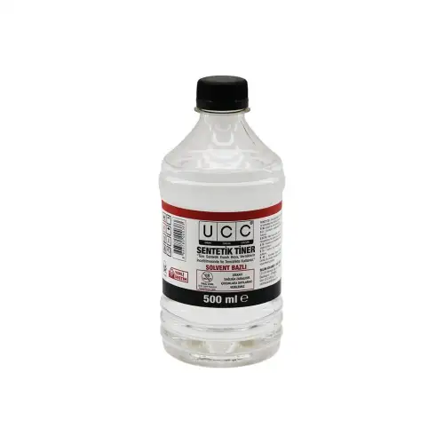 Ucc ( 500ml ) Sentetik Tiner ( Solvent Bazlı )*12=k