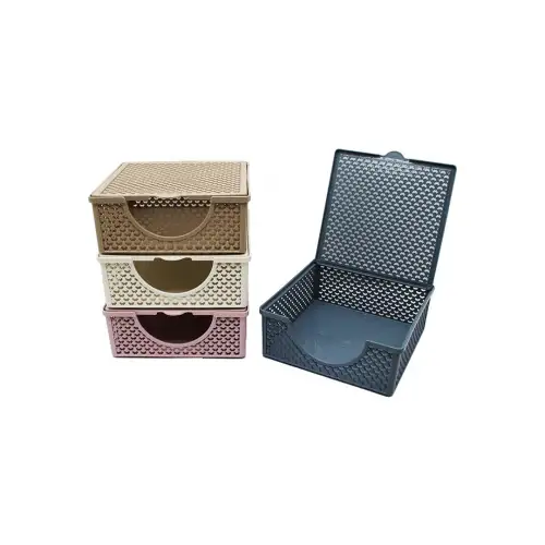 Voce Vc-063 Sarmaşık Desen Plastik Peçetelik*24=k