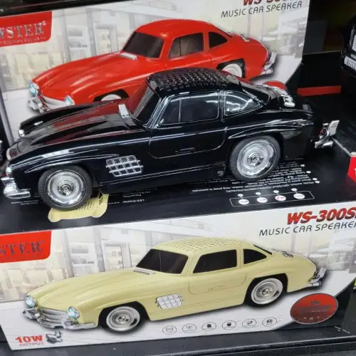 Ws-300sl Klasik Benz Model 10w Bluetooth Hoparlör Fm Radyo Usb