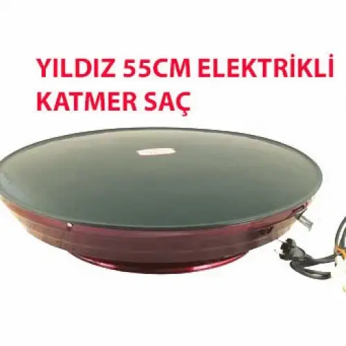 Yıldız Yk-003 ( Kablolu & Elektrikli ) Katmer Sacı ( 55cm )*1
