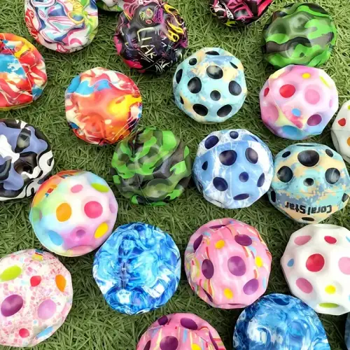 Yükseğe Zıplayan Top Ay Topu Zıplayan Top