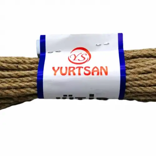 Yurtsan Kalın Jüt İp Naturel 5mmx6-6.5mt*12x20