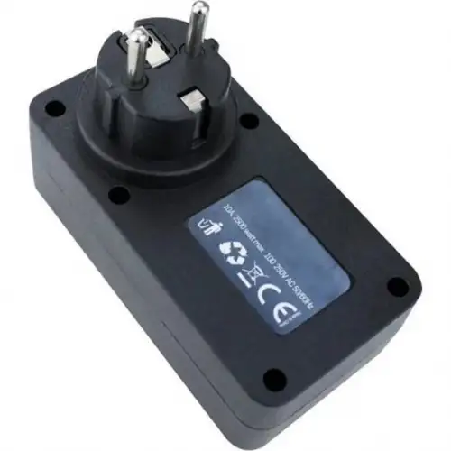 Zaman Ayarlı Tekli Tekli Duvar Priz Akım Korumalı 10a 2500 Watt