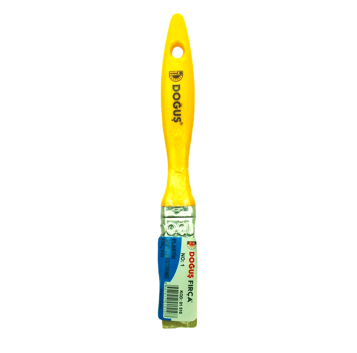 Doğuş-01510 ( No-1 ) Plastik Saplı Kestirme Fırçası*12x20