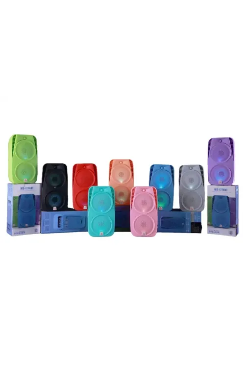 Platoon PL-4678 Bluetooth SD USB Bağlantılı RGB Işıklı Speaker
