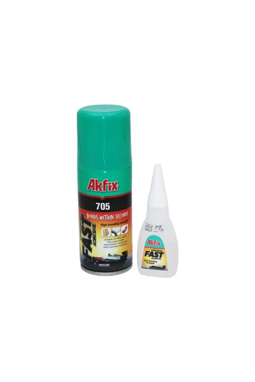 Akfix Ga-055 ( 100ml+25gr ) Hızlı Yapıştırıcı*48