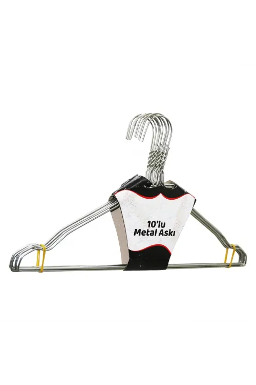 Askıcım ( 10pcs ) ( Metal ) Elbise Askısı*60=k