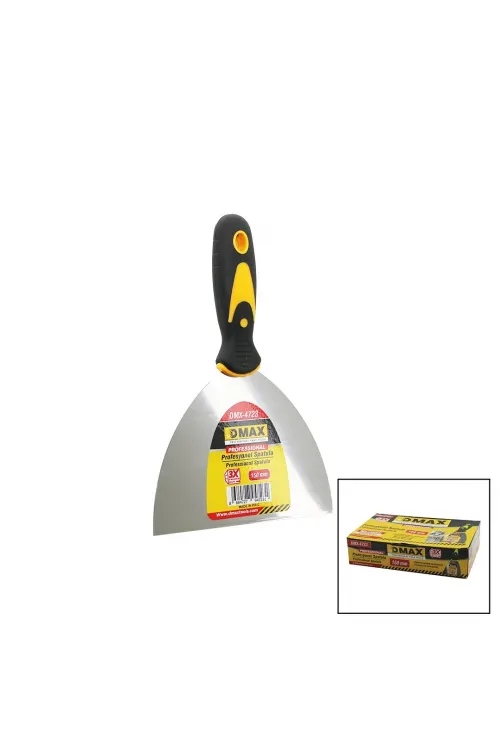 Dmax Dmx-4723 ( 150mm ) Metal Spatula Fiber Saplı*12x20