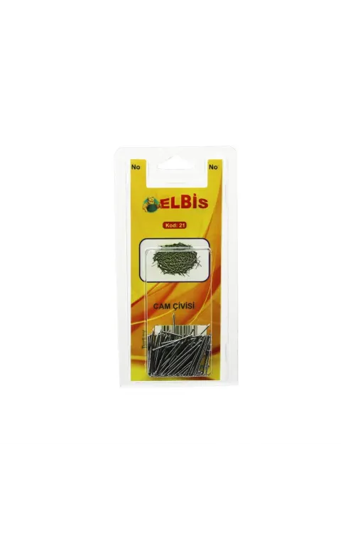 Egonex ELBİS-21 ( 5X22 ) ÇELİK CAM ÇİVİ*12X24