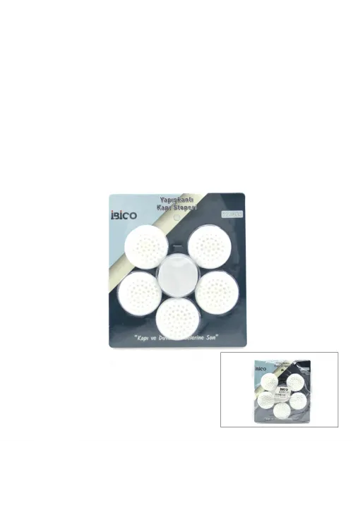 Egonex İBİCO İ22-364 ( 5PCS ) SİLİKON KAPI PENCERE STOPERİ ( YAPIŞKANLI )*10X20