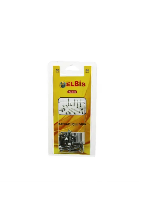 Elbis-36 3.9x19 Matkap Uçlu Akıllı Vida *12x24